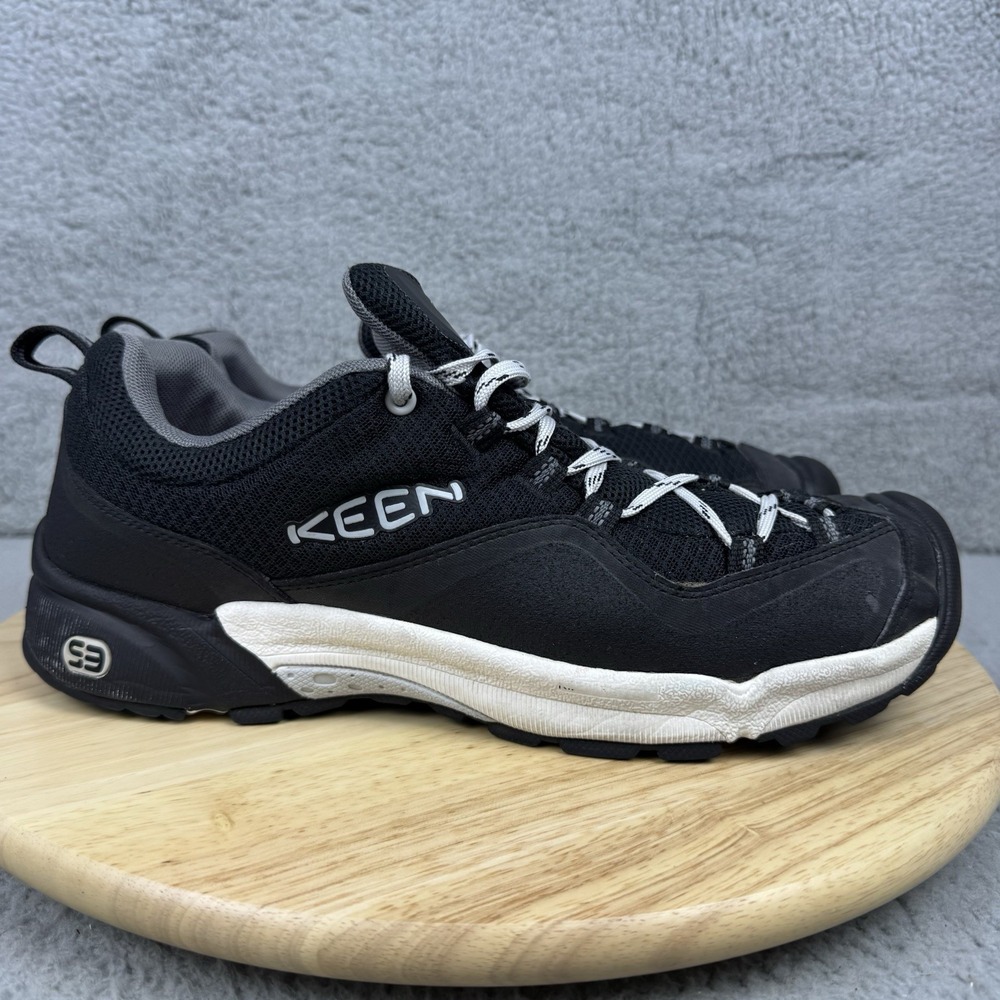 Keen Wasatch Crest Vent Mens Size 12 M Black Vapor Trail‎ Hiking Shoes High Arch